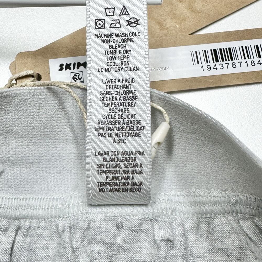 Skims Boyfriend Loose Boxer in Light Heather Grey XXS “Measurements Included” - Picture 4 of 5